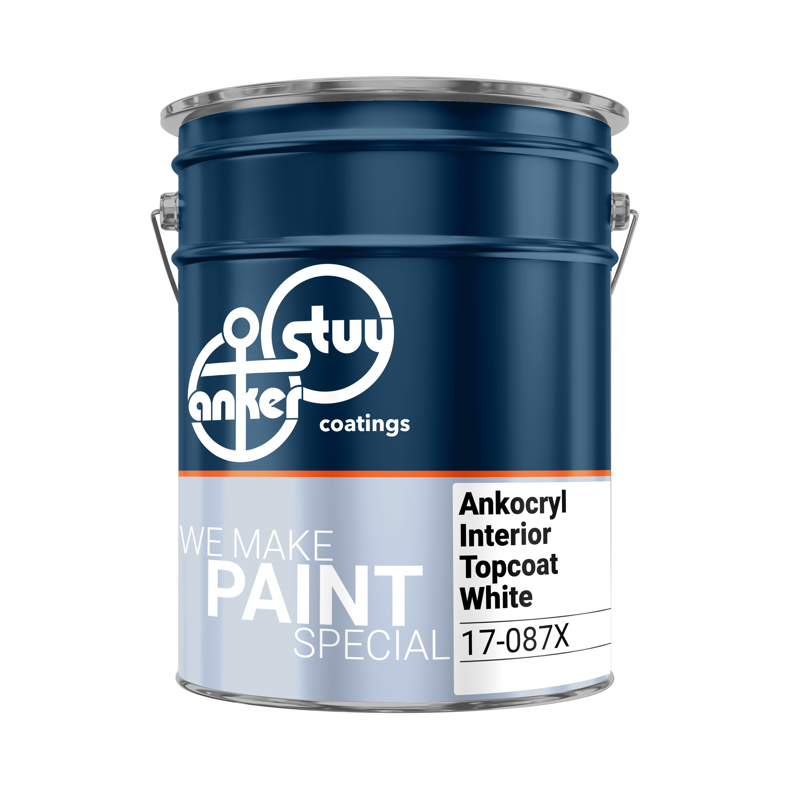 17-087X Ankocryl Interior Topcoat White | Interior PU Wood Coating